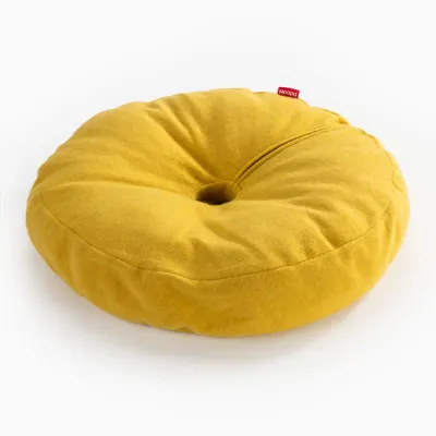 Donut Lit pour chat Jaune-ocre