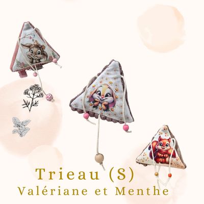 Trieau (S) Jouet Interactif en Forme de Triangle ​🐾  valeriane &amp; menthe