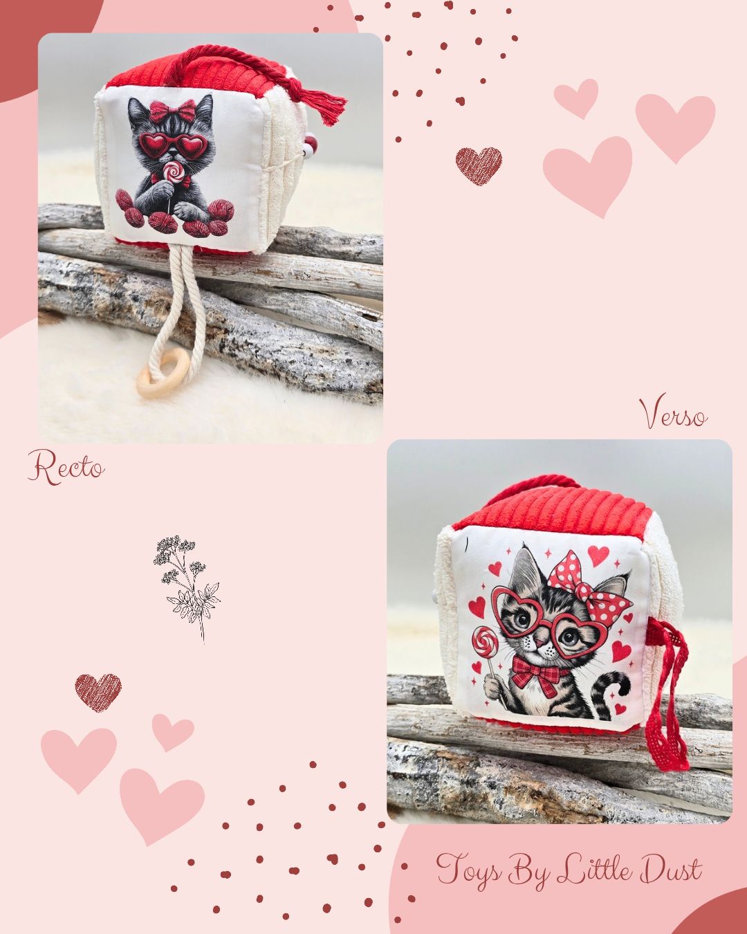 💖🎲  Rubik’s Cat – Édition Love 🎲valeriane &amp; menthe💖