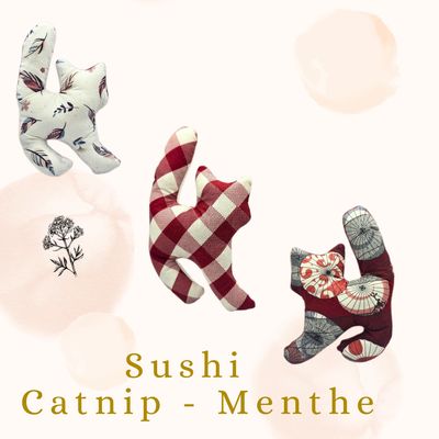 🍃Sushi - Catnip Menthe 🍃