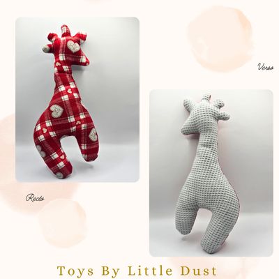 Briget la Girafe catnip menthe