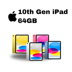 10th Gen 10.9" iPad - 64GB