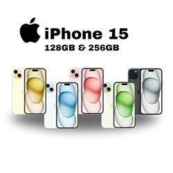 iPhone 15 | 128GB & 256GB