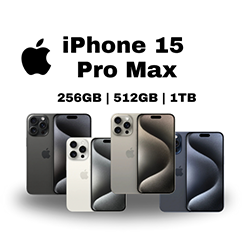 iPhone 15 Pro Max 256GB | 512GB | 1TB