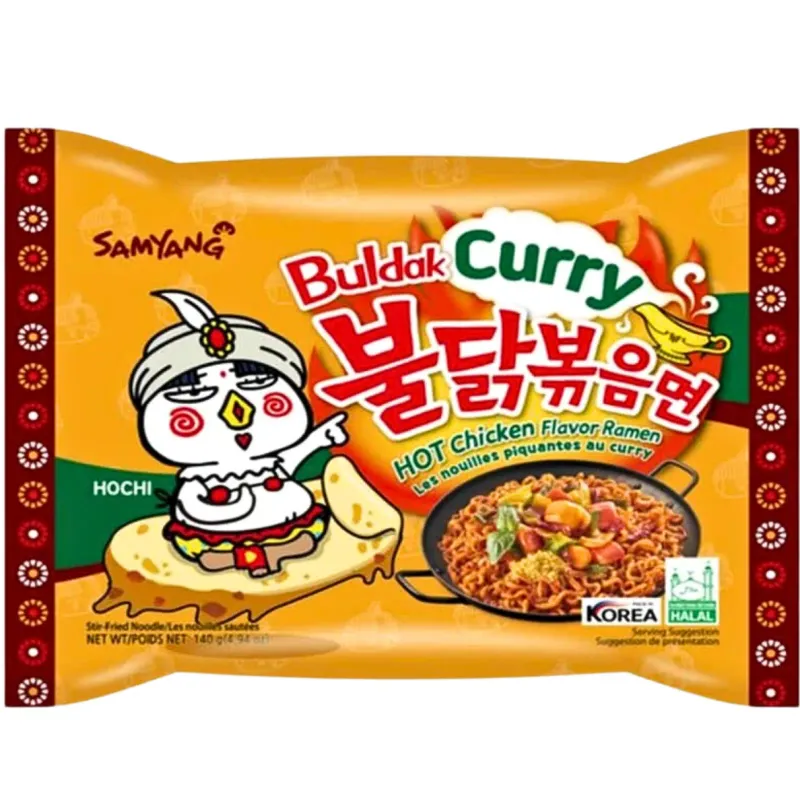 Ramen hot chicken sabor CURRY  BULDAK SAMYANG