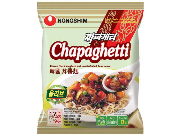 Fideo instántaneo con salsa jjajang CHAPAGUETTI NONGSHIM