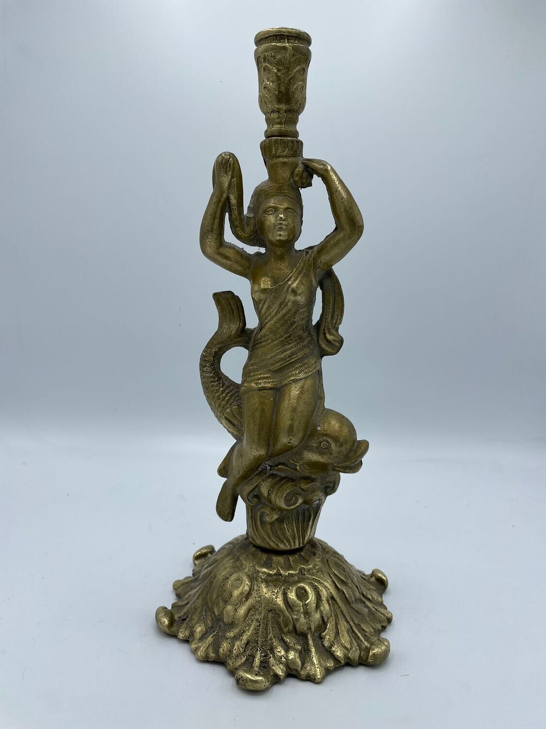CANDELABRO ANTIGO DE BRONCE