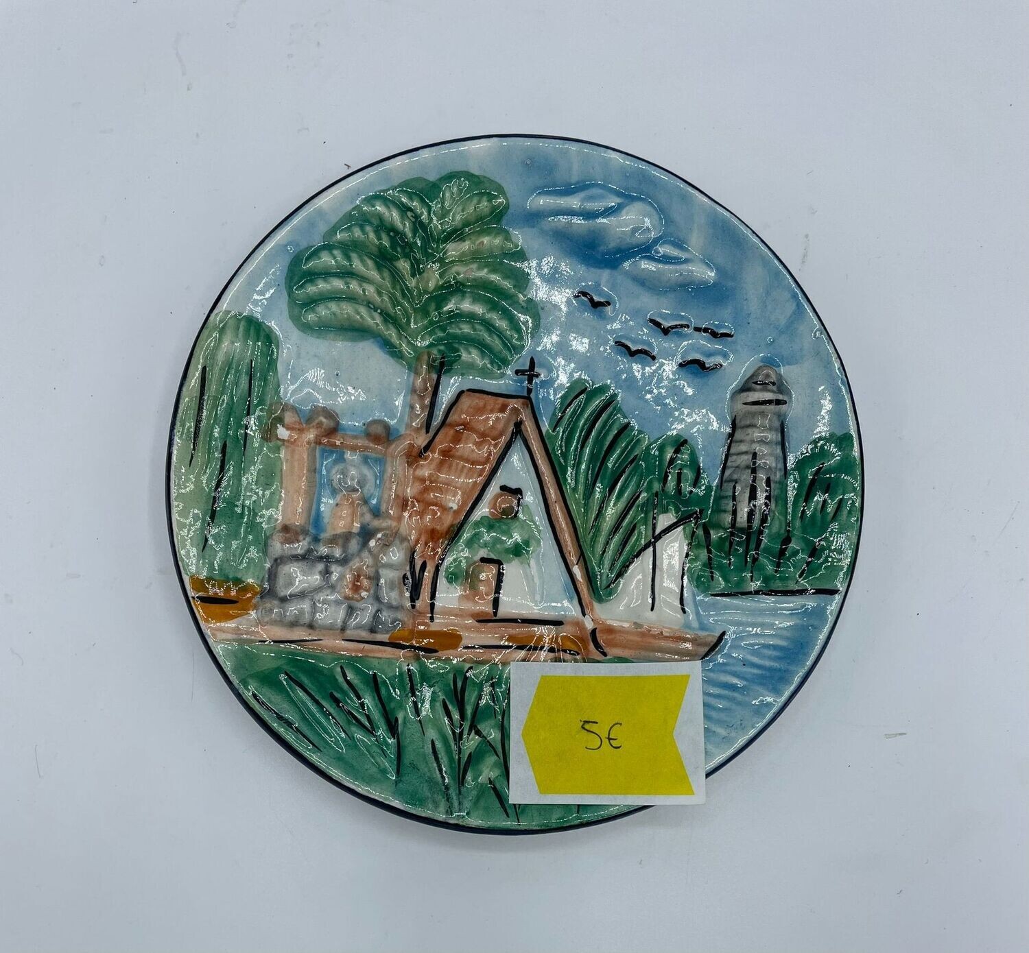 PLATO PEQUEÑO DE PORCELANA