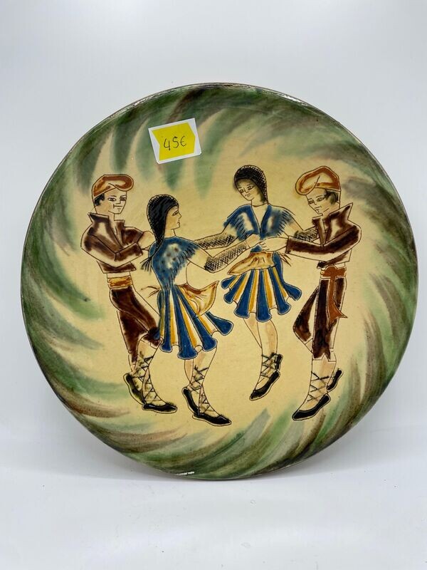 PLATO DE CERAMICA