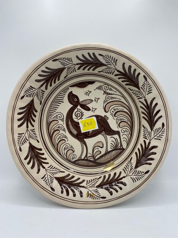 PLATO DE CERAMICA
