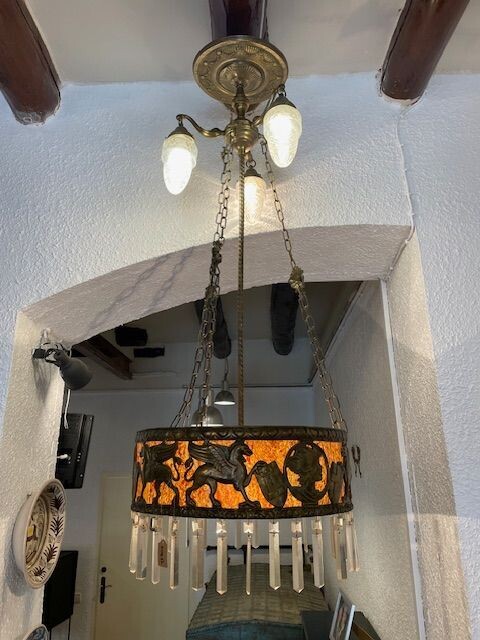 LAMPARA ANTIGUA COLGANTE