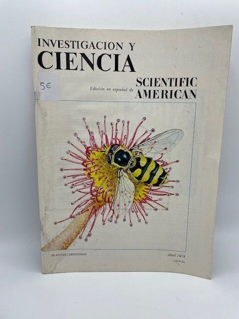 PLANTAS CARNIVORAS - ABRIL 1978