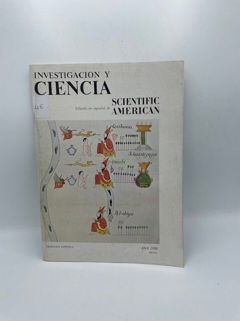ESCRITURA ZAPOTECA - ABRIL 1980