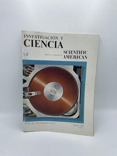 TECNICA DEL ALMACENAMIENTO EN DISCO - OCTUBRE 1980