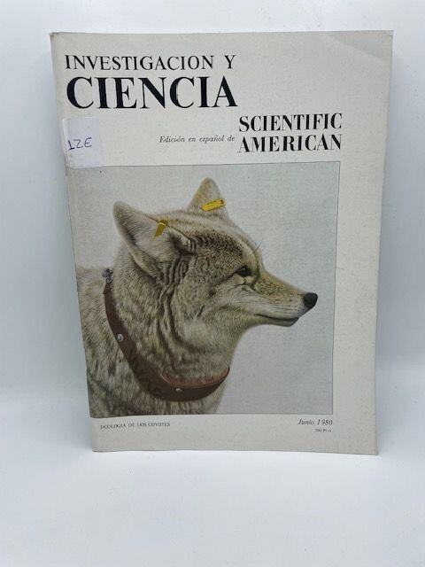 ECOLOGIA DE COYOTES JUNIO 1980