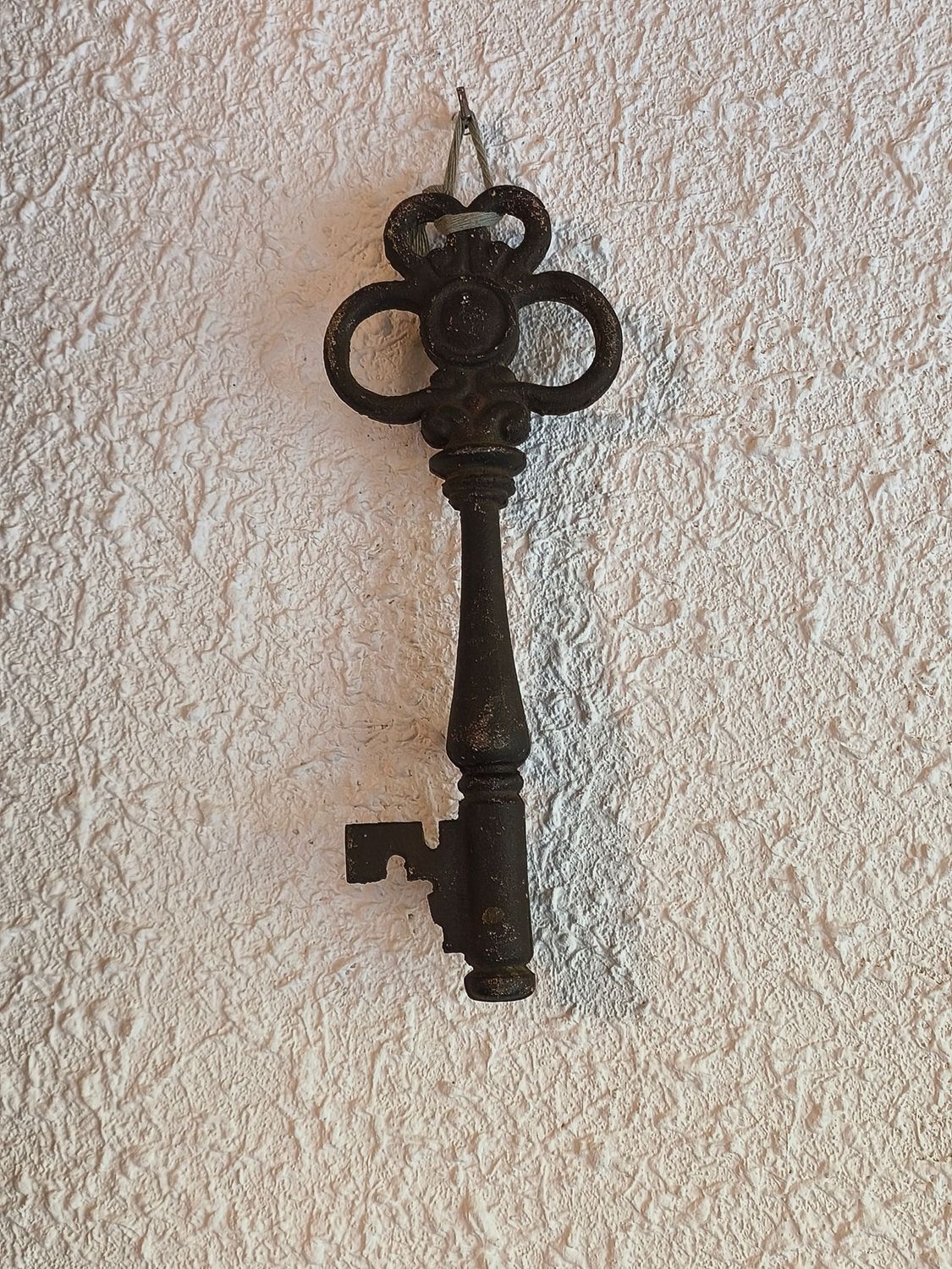 Llave decorativa de Hierro forjado S.XX