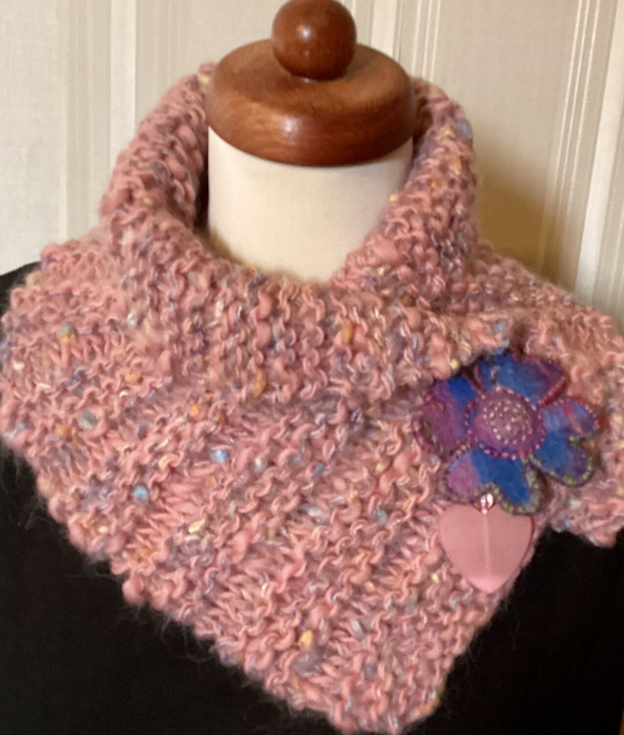 Neckwarmer in Spring colours