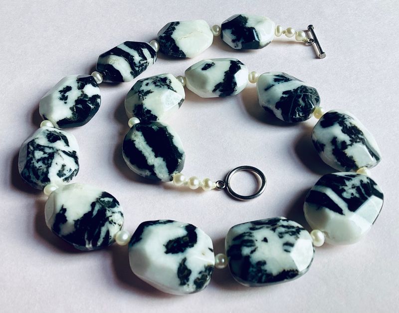 Zebra Jasper necklace