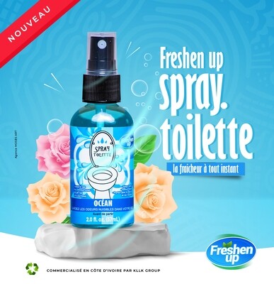 Spray Toilette Parfum Océan Fraîcheur instantanée