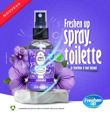 Spray Toilette Parfum Lavande Fraîcheur instantanée