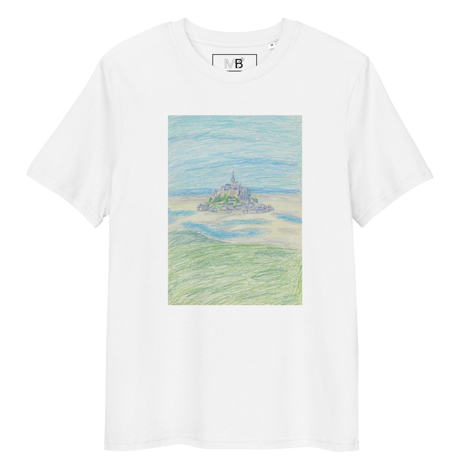 Lonely Castle - organic cotton t-shirt