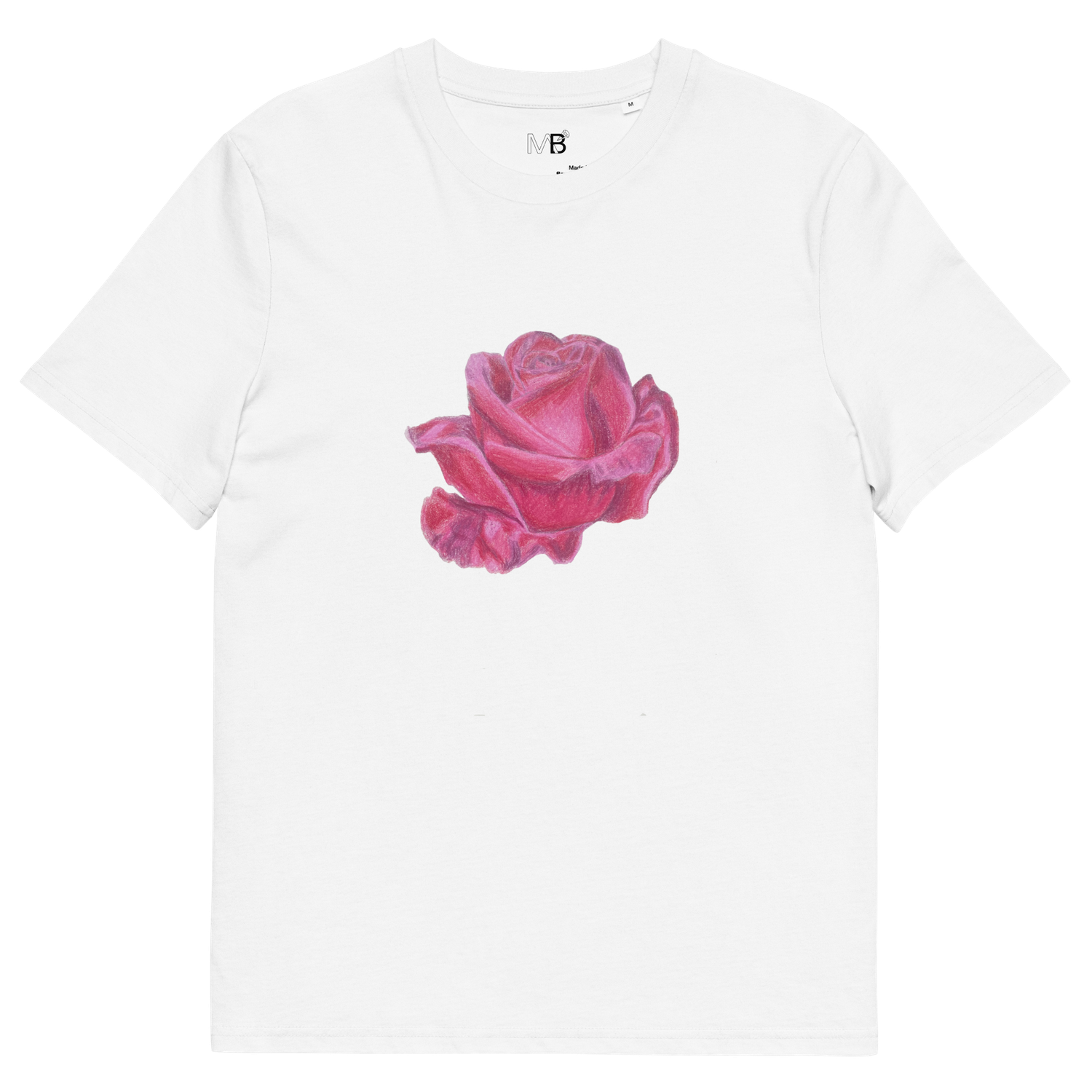 Rose - organic cotton t-shirt