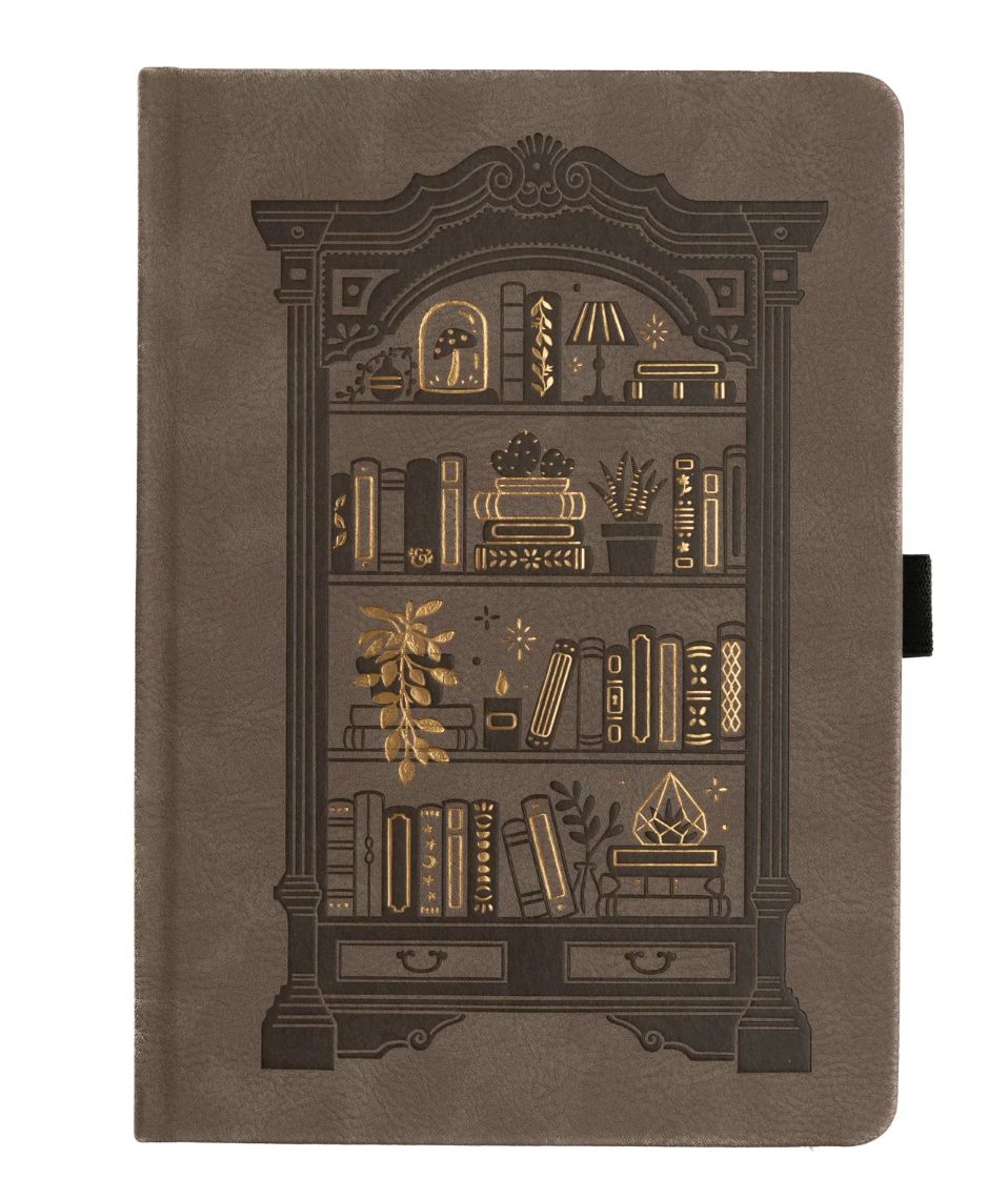 A5 Dot Grid: Bookshelf