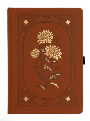 A5 Dot Grid: Chrysanthemum