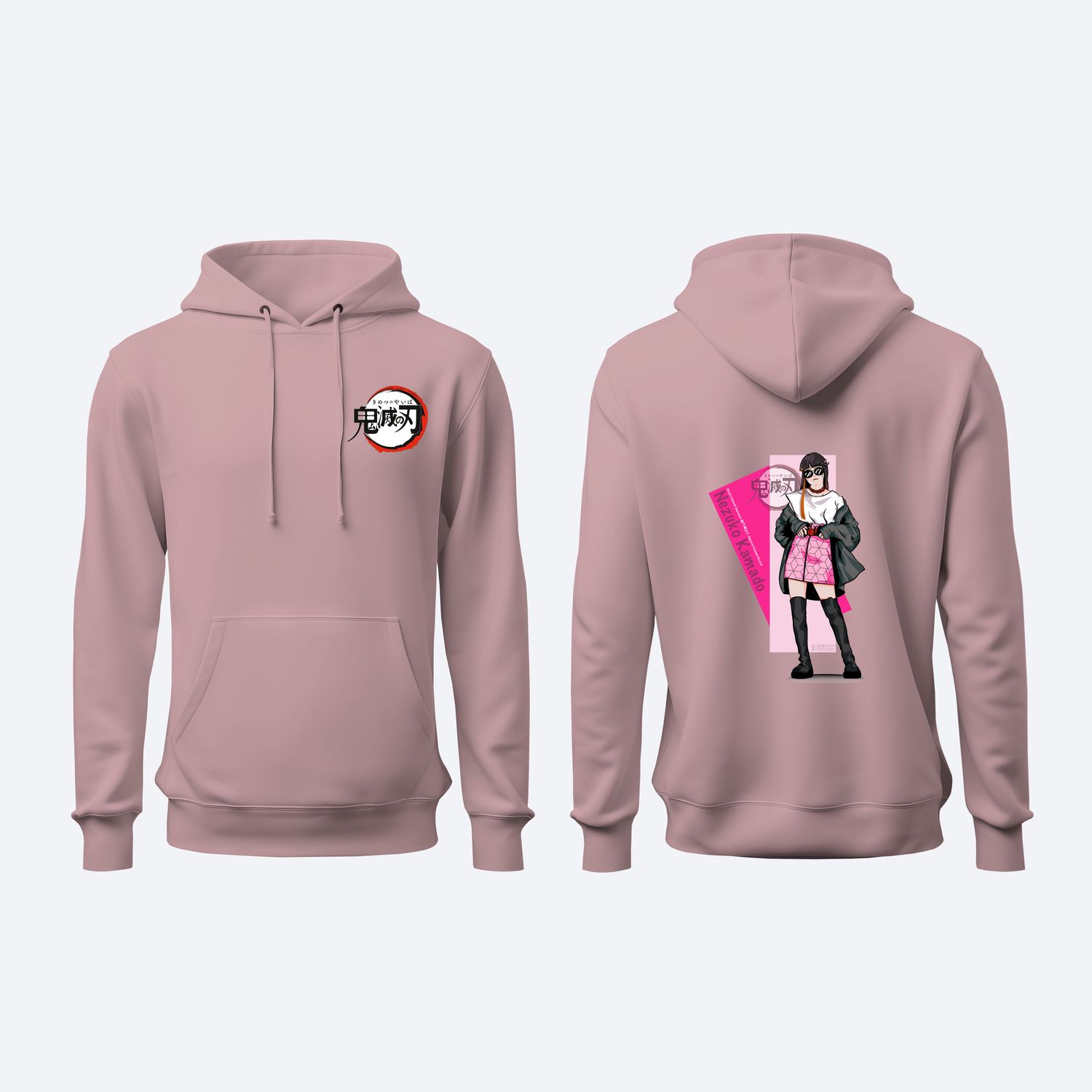 Nezuko Kamado (Stlylin' Demon Slayer) HOODIE