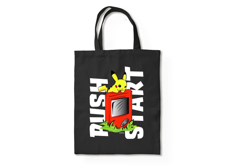 PUSH START TOTE BAG