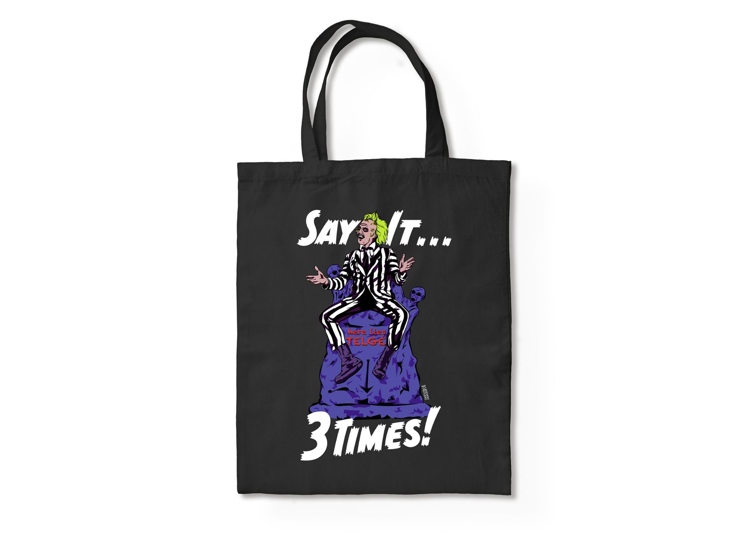 3 TIMES TOTE BAG