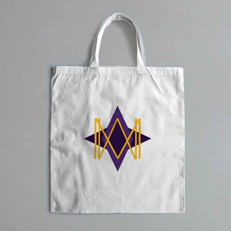 WM DESIGN STUDIO LOGO TOTE BAG
