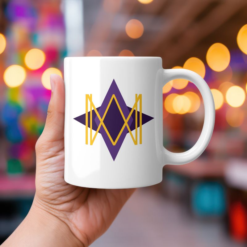 WM DESIGN STUDIO LOGO  MUG