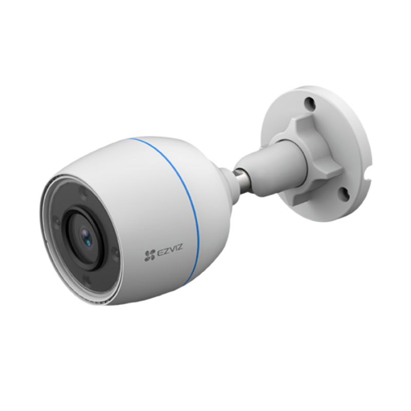 Cámara con detección de personas con tecnología de IA. Marca Ezviz.