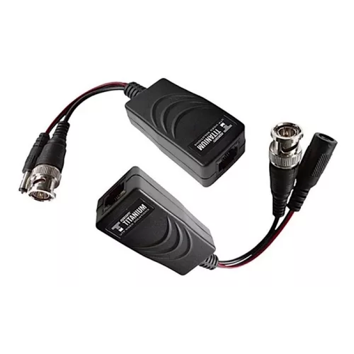 Pareja de Video baluns (RJ45) / Soporta HD-TVI / CVI / CVBS / AHD. Iflux