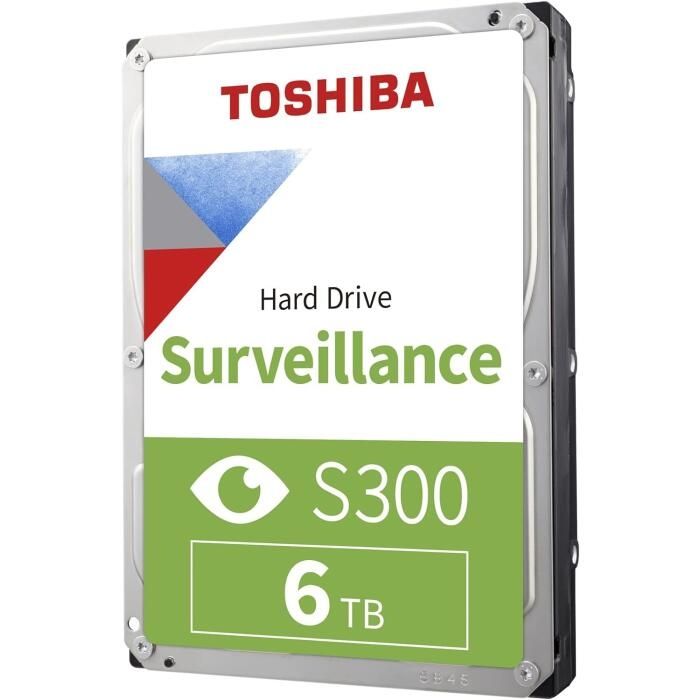 Disco duro Videovigilancia 6TB SATA 3.5&quot; 7200RPM 256mb Toshiba S300 HDWT360UZSVAR