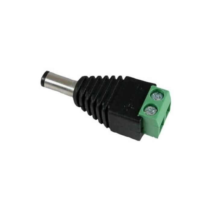 Conector Macho 12V DC - Tornillo, Iflux