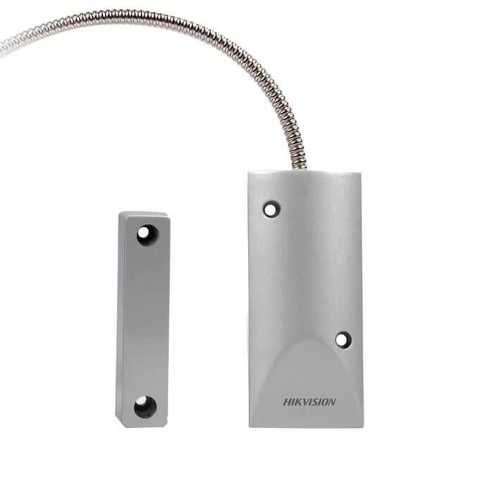Contacto magnético cableado de uso pesado. Hikvision