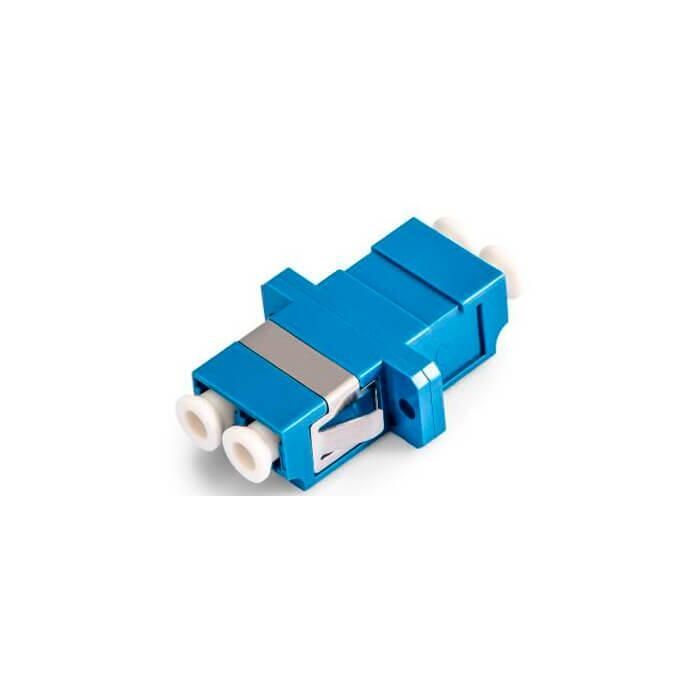 Adaptador de fibra Multi-Modo 50/125 LC/UPC Duplex. Cablix.