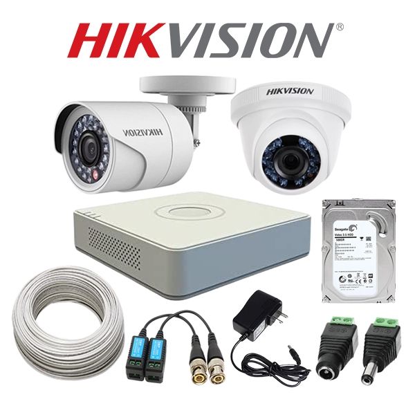 Kit 2 Hikvision