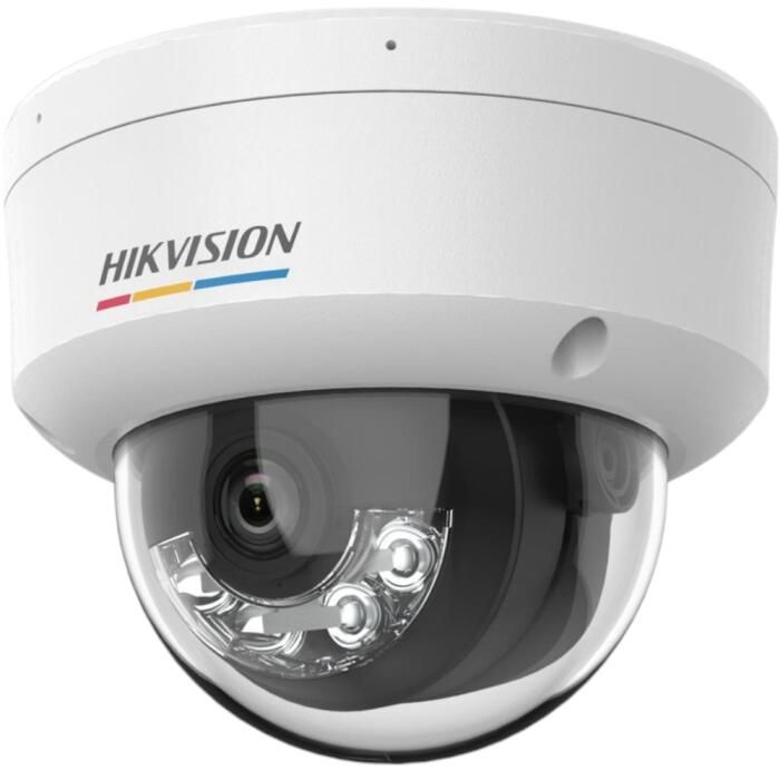 Cámara IP, minidomo 6MP ColorVu Smart Hybrid, con micrófono, IP67 IK08, DS-2CD1167G2H-LIU