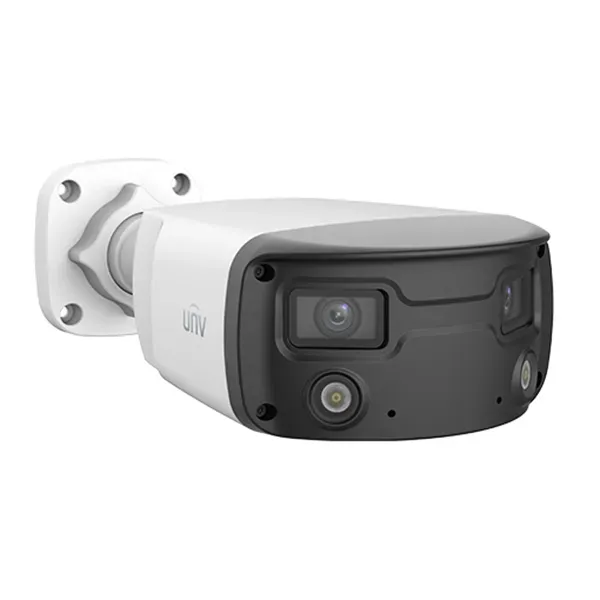 CAMARA UNIVIEW IP BULLET 4MP + 4MP 4MM 30M DWDR COLORHUNTER 2 AUDIO-IP67 IPC2K24SE-ADF40KMC-WL-I0