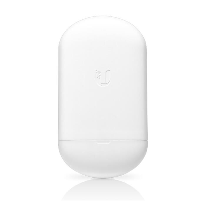 NanoStation airMAX Loco5AC CPE hasta 450 Mbps, 5 GHz (5150 - 5875 MHz), con antena integrada de 13 dBi, no incluye adaptador PoE