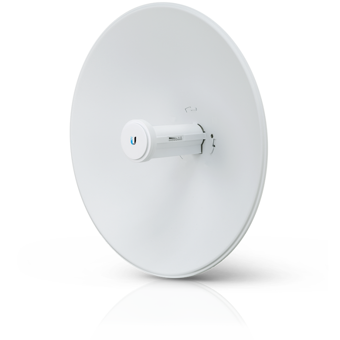 PowerBeam airMAX AC GEN2 hasta 450 Mbps, 5 GHz (5150 - 5875 MHz) con antena tipo plato altamente eficiente de 25 dBi. UBIQUITI