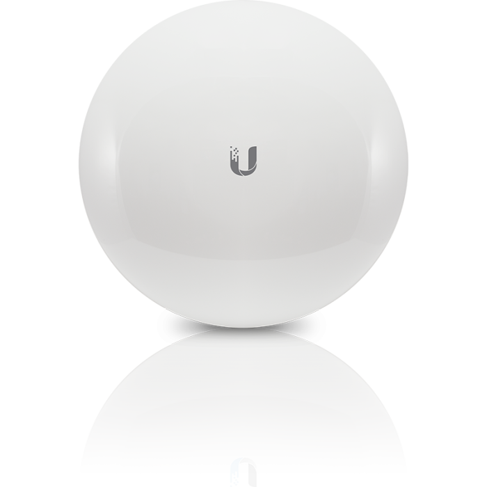 NanoBeam airMAX M5 CPE, hasta 150 Mbps, 5 GHz (5150 - 5875 MHz) con antena integrada de 16 dBi