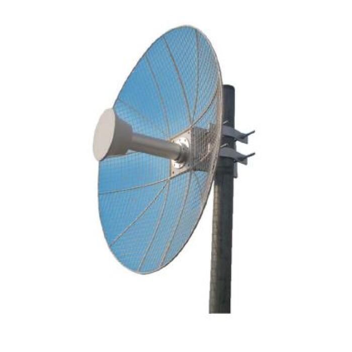 Antena tipo grilla 5Ghz 28dBi (4,950 - 5,860) doble polaridad Mimo 2-N Female.