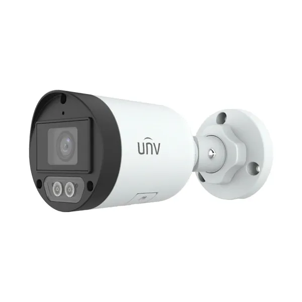 CAMARA UNIVIEW IP BULLET-METAL+P 2MP 2.8MM 30M COLOR-H /DUAL LIGHT-AUD-IP67 IPC2122LB-AF28K-DL