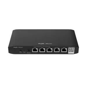 ROUTER RUIJIE-REYEE HASTA 2 WAN 5PUERTOS 10/100/1000 100 USUARIOS 600MBPS RG-EG105G-V2