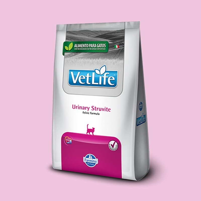 CONCENTRADO PARA GATO VET LIFE URINARY STRUVITE 2 KG