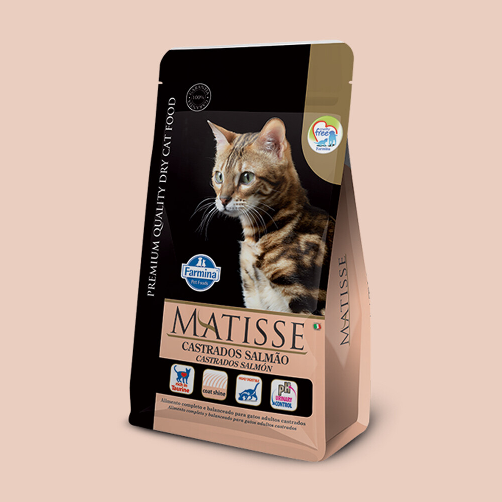 CONCENTRADO PARA GATO MATISSE ADULTO SALMÓN CASTRADO 2 KG